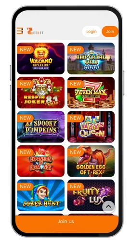 Zet Bet casino apk