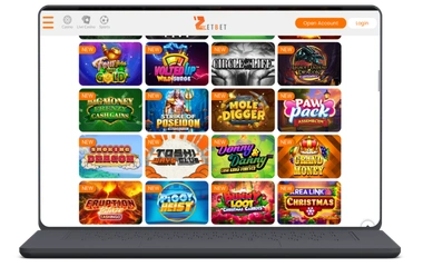 ZetBet Casino site